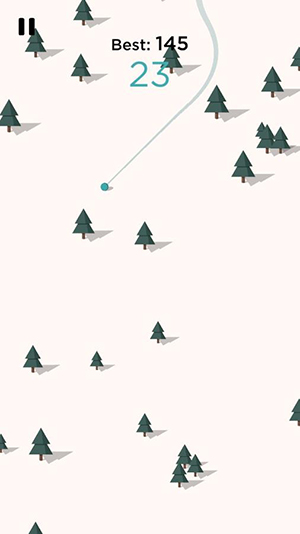 小球滑雪