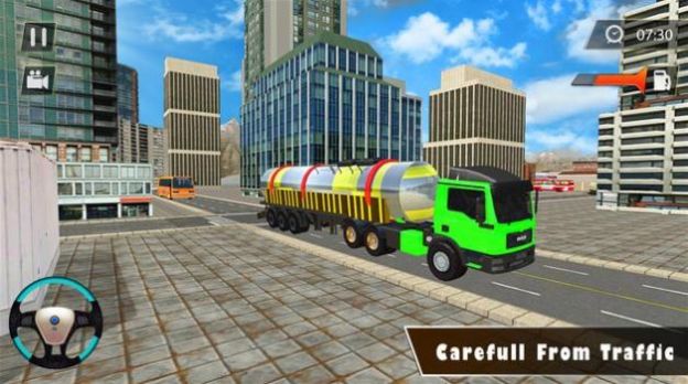 城市油罐车驾驶模拟体验服版截图2