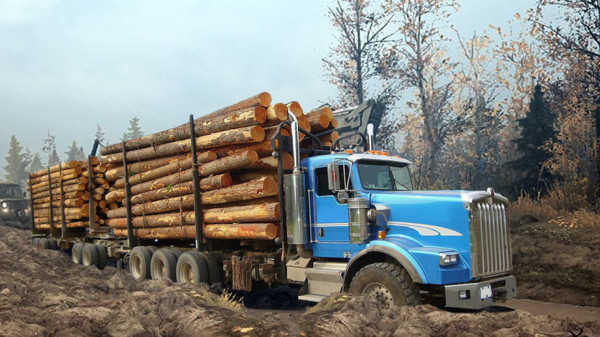 伐木货运卡车运输模拟器安卓版截图3