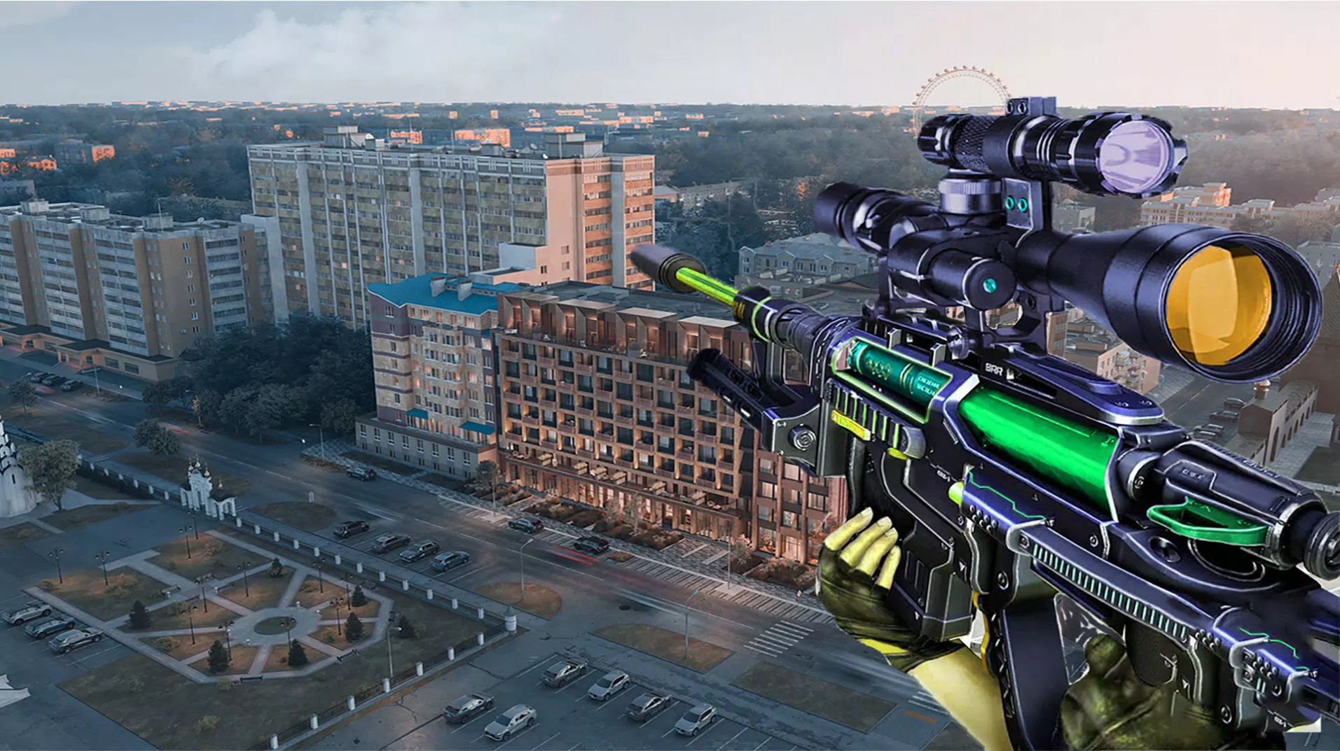 狙击手3d城市射击正式版截图3