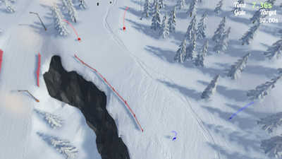 高山滑雪模拟器中文版截图2