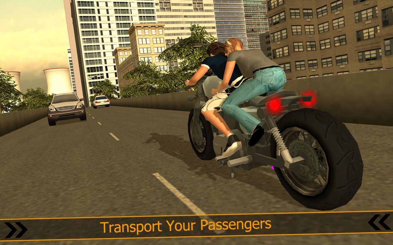 城市摩托驾驶模拟器网页版截图2