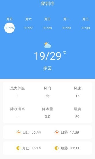 美天气无限制版截图2